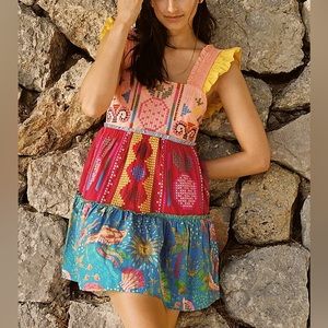 FARM RIO color block mini